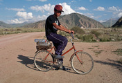 Kyrgyzský biker
